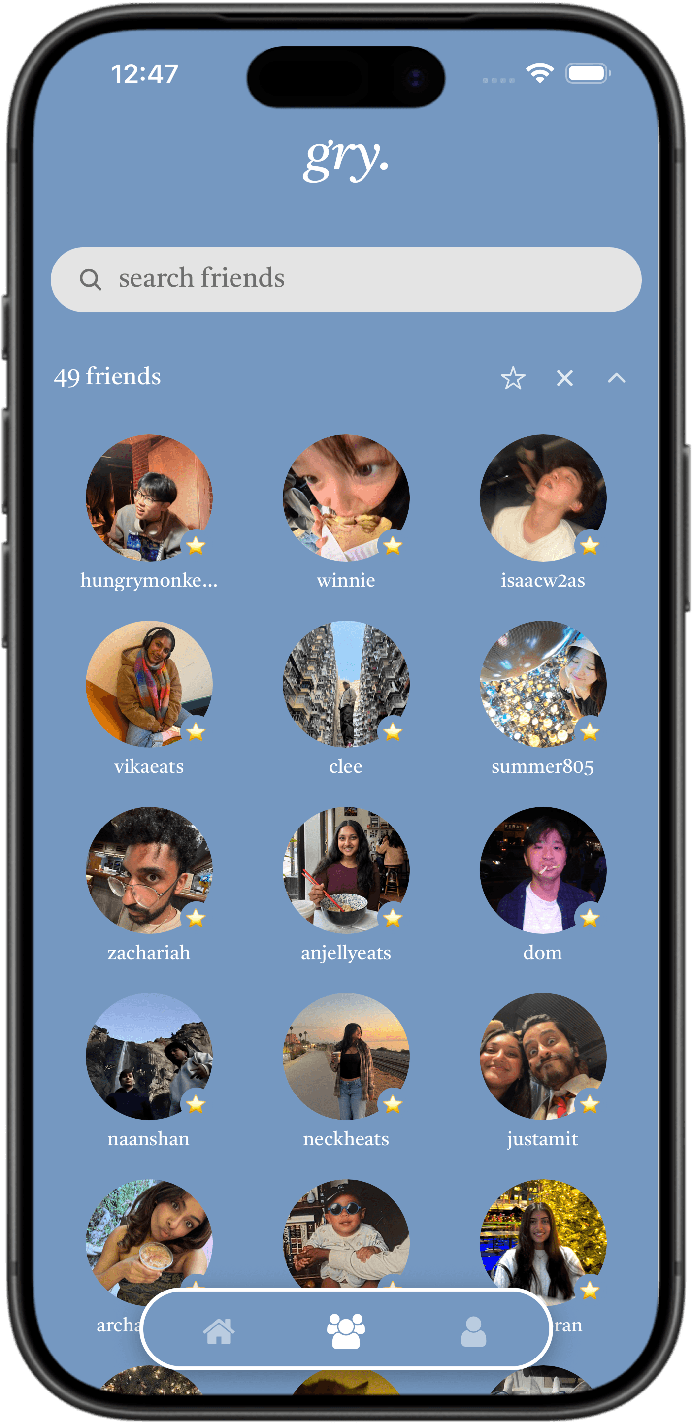 Gry Friends Screen